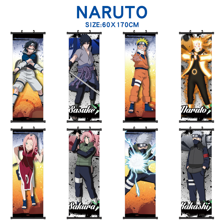 naruto anime wallscroll 60*170cm