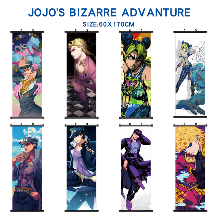 JoJos Bizarre Adventure anime wallscroll 60*170cm