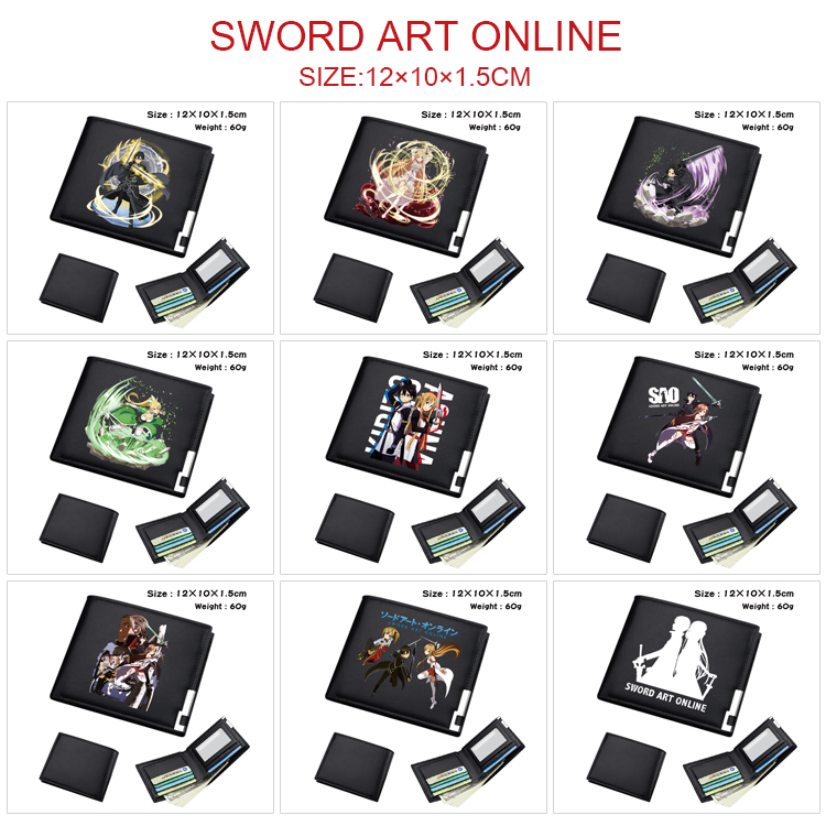 Sword art online anime wallet