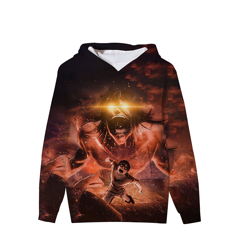 attack on titan anime hoodie