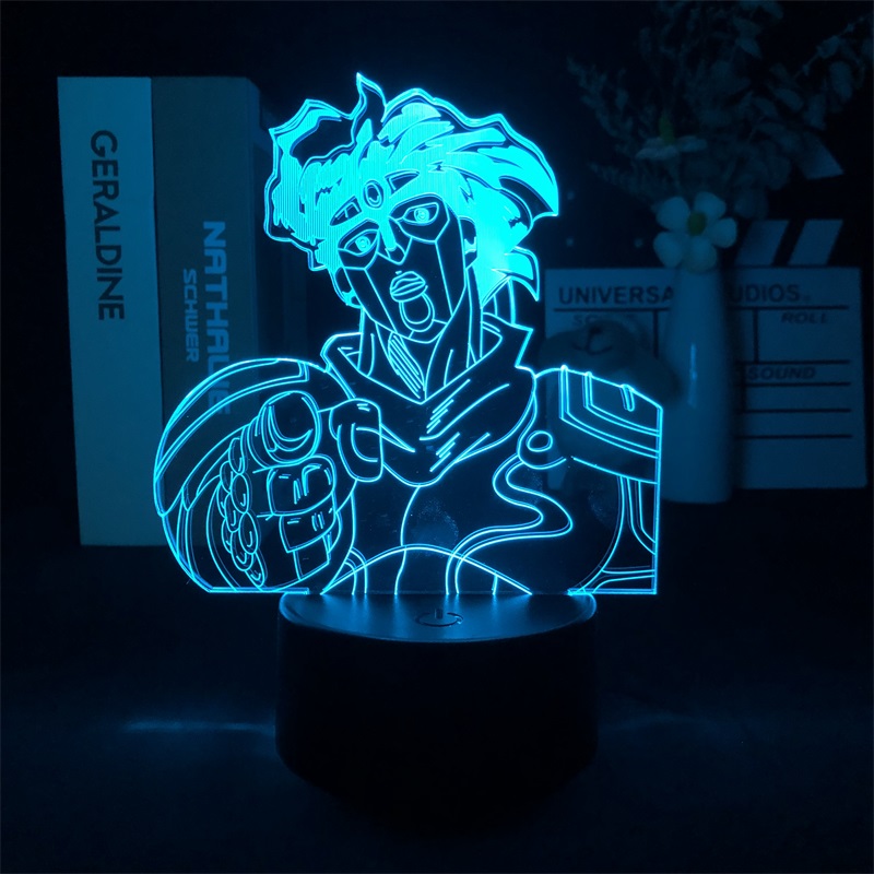 JoJos Bizarre Adventure anime 7 colours LED light