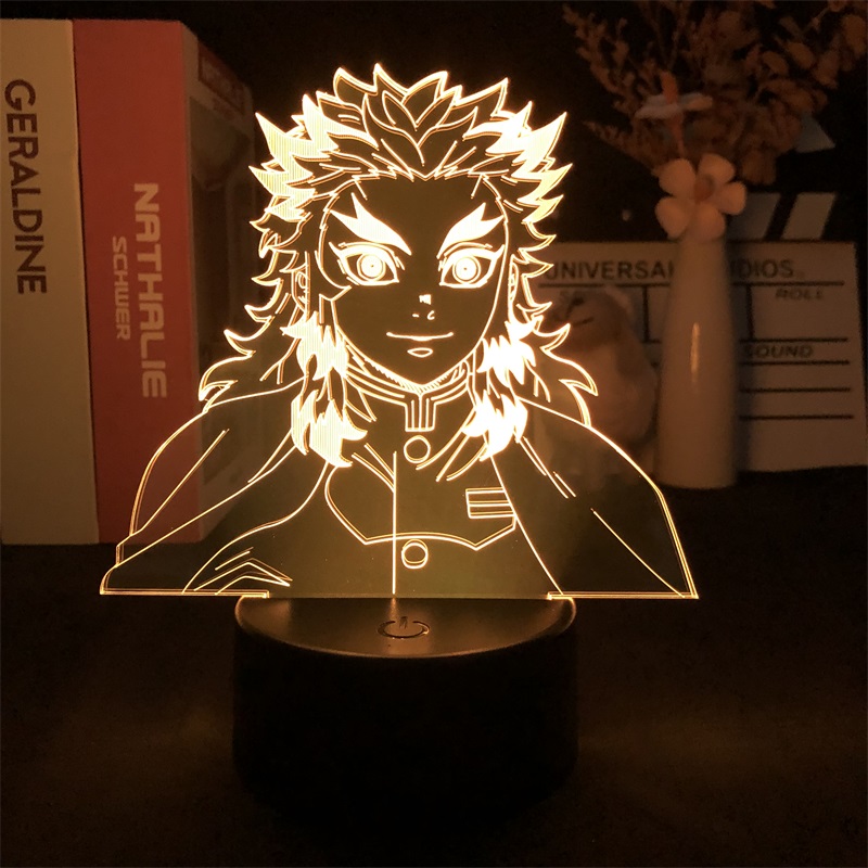 demon slayer kimets anime 7 colours LED light