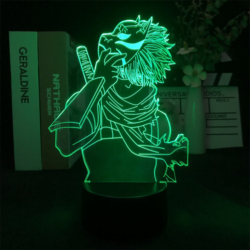 naruto anime 7 colours LED light