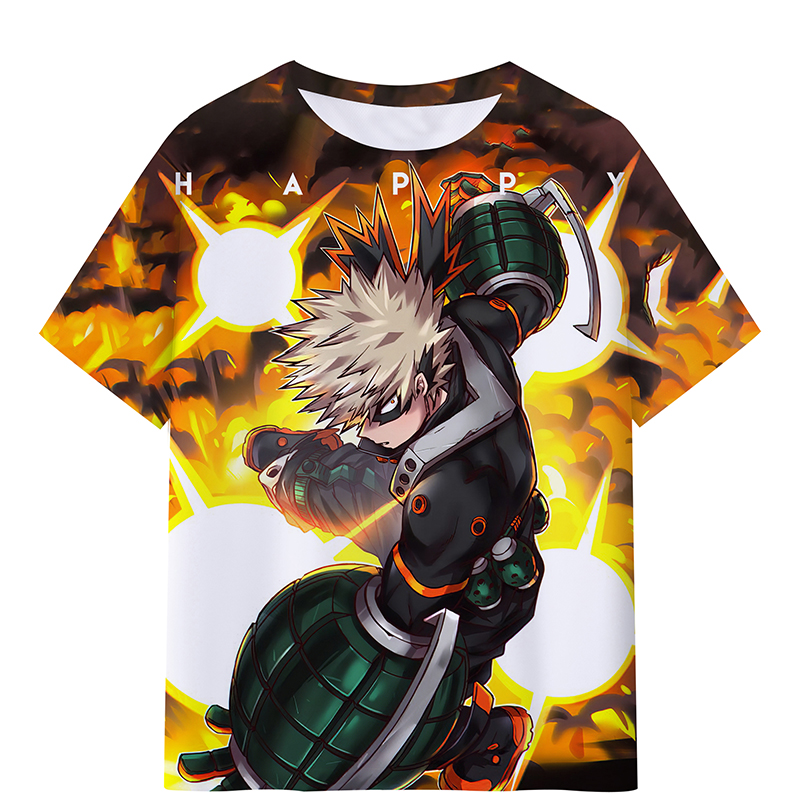 my hero academia anime T-shirt