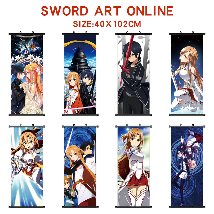 Sword art online anime wallscroll 40*120cm