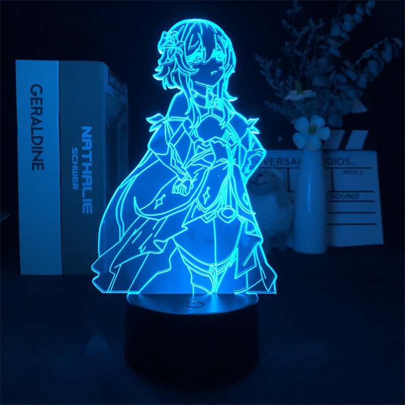 Genshin Impact Noelle anime 7 colours LED light