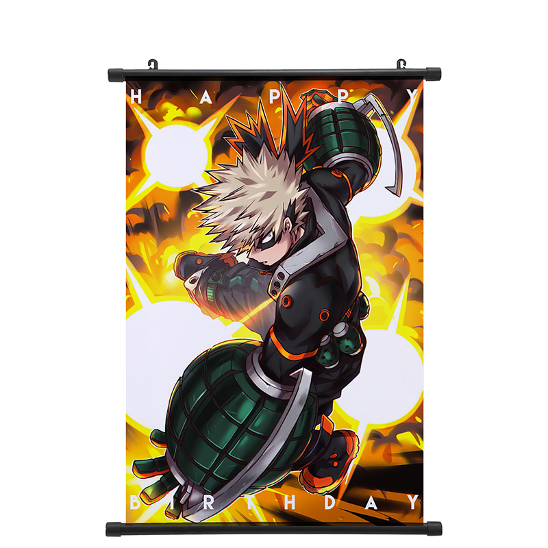 my hero academia anime wallscroll 60*90cm