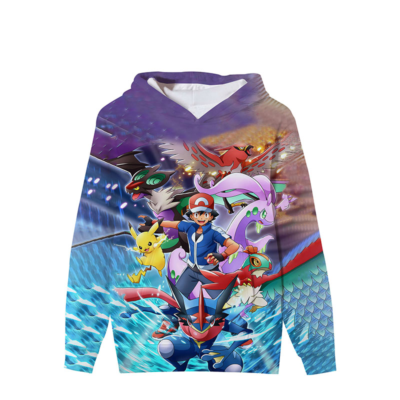 pokemon anime hoodie