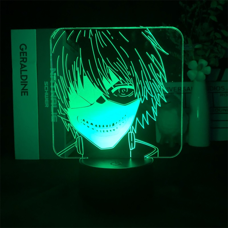 tokyo ghoul anime 7 colours LED light