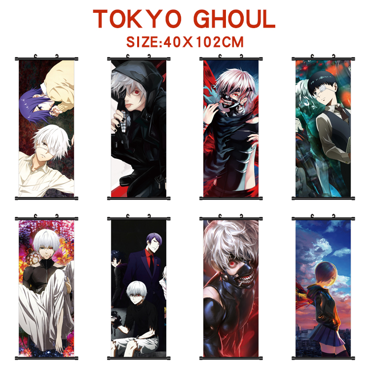 tokyo ghoul anime wallscroll 40*102cm