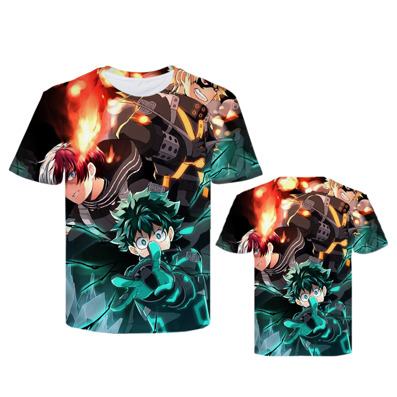 my hero academia anime T-shirt