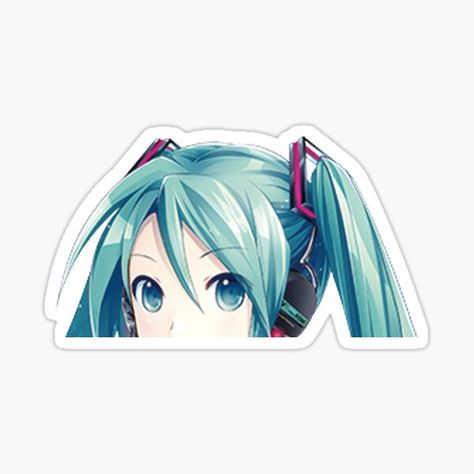 Hatsune Miku anime car sticker 4 styles