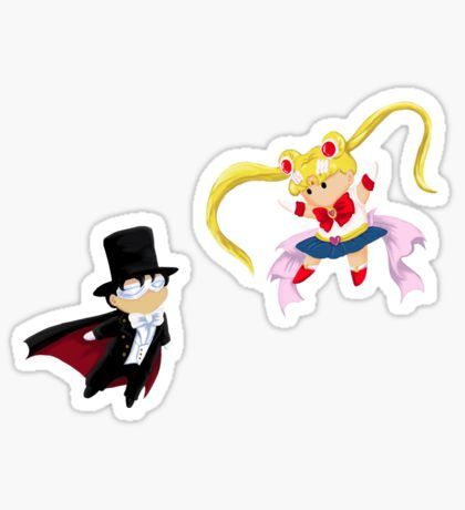Sailor Moon anime car sticker 2 styles price for a set of 2\3 pcs