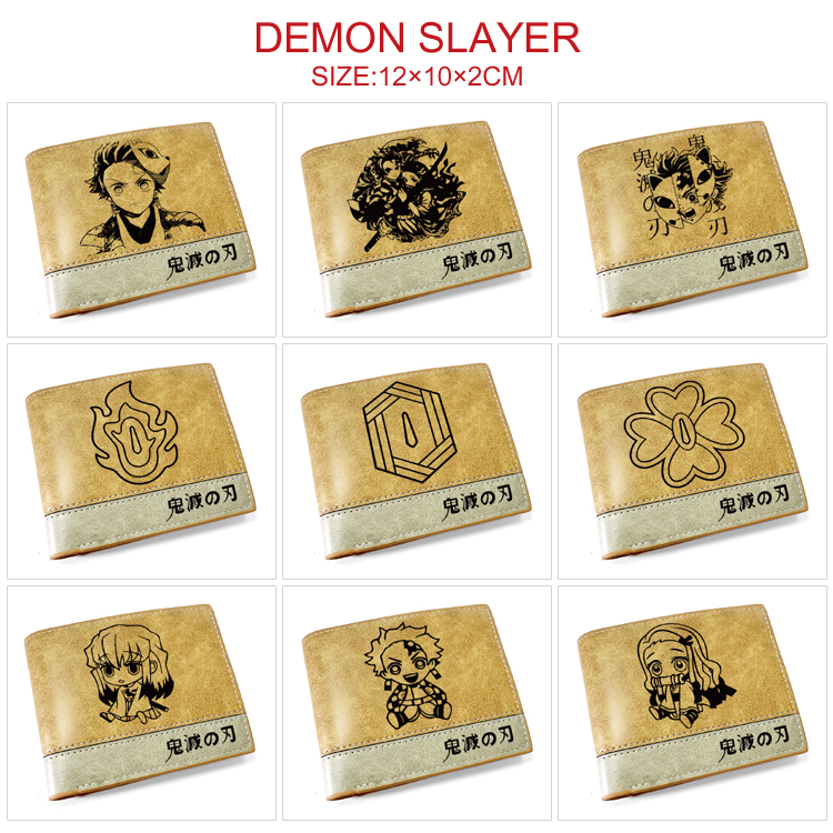 demon slayer kimets anime wallet