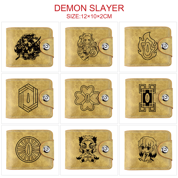 demon slayer kimets anime wallet