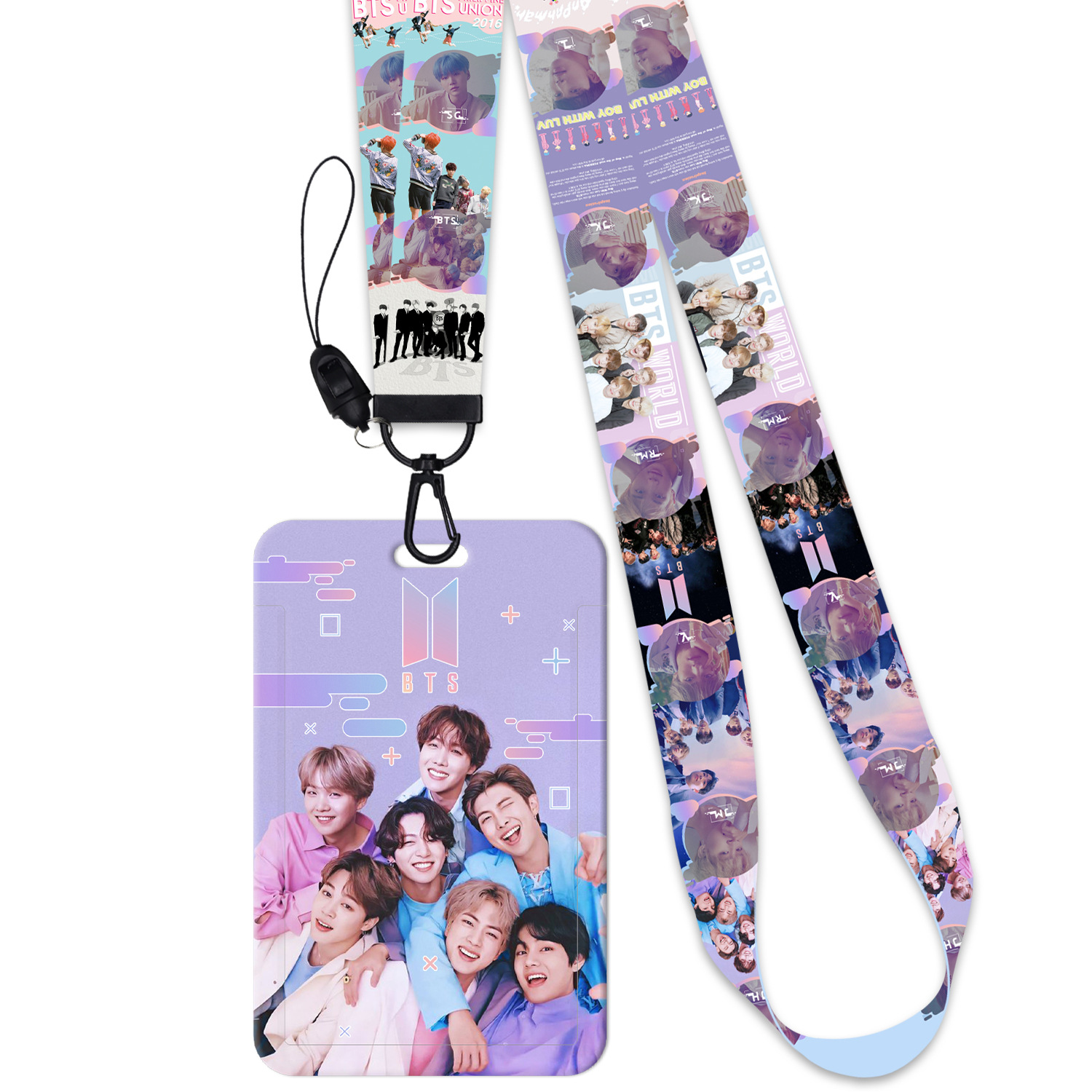 BTS anime lanyard phonestrap 2.5cm*45cm