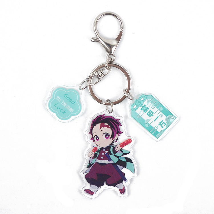 demon slayer kimets anime keychain