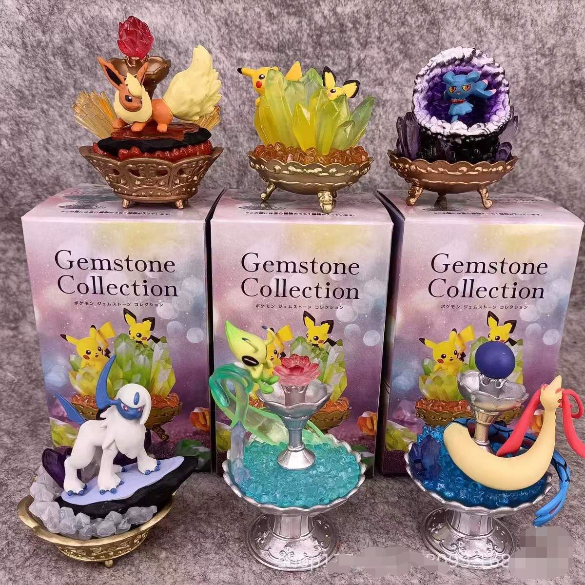 pokemon anime figure for 6 pcs/set 5cm