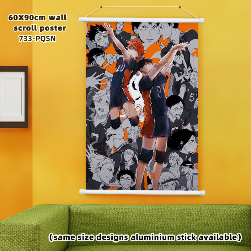 haikyuu anime wallscroll 60*90cm