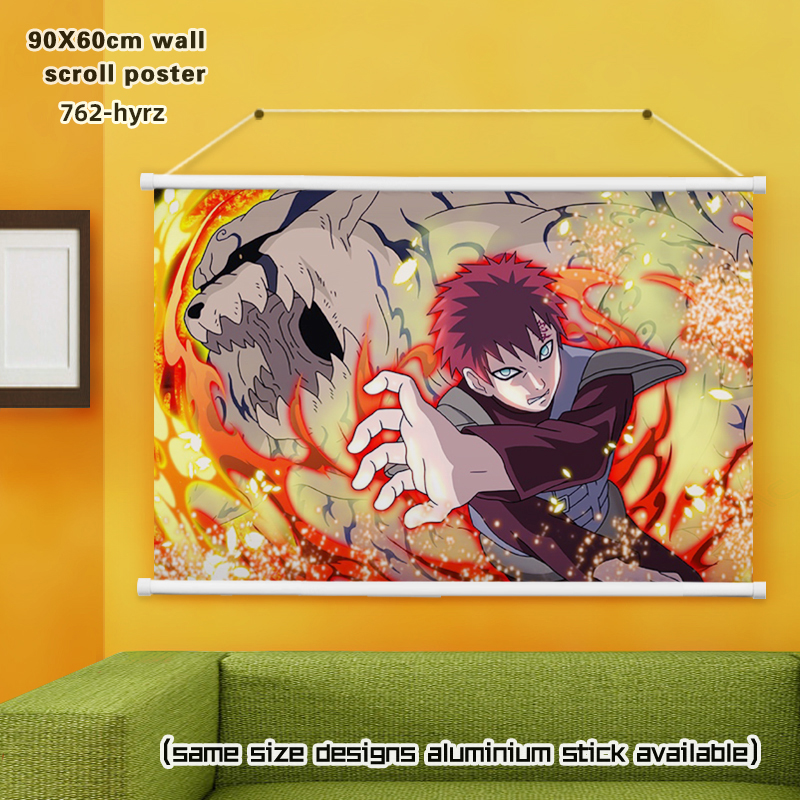 naruto anime wallscroll 90*60cm