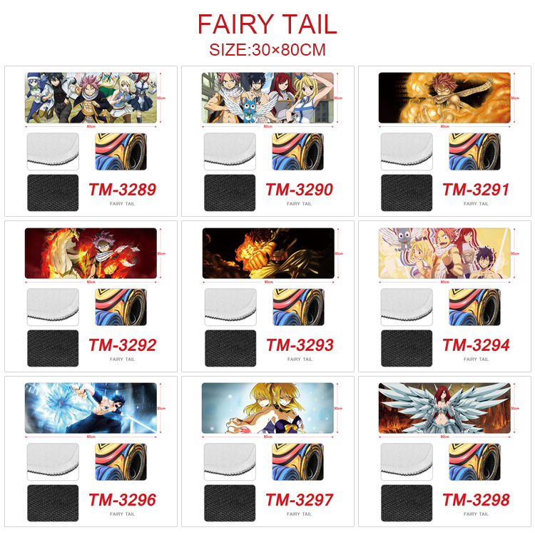 fairy tail anime deskpad 30*80cm