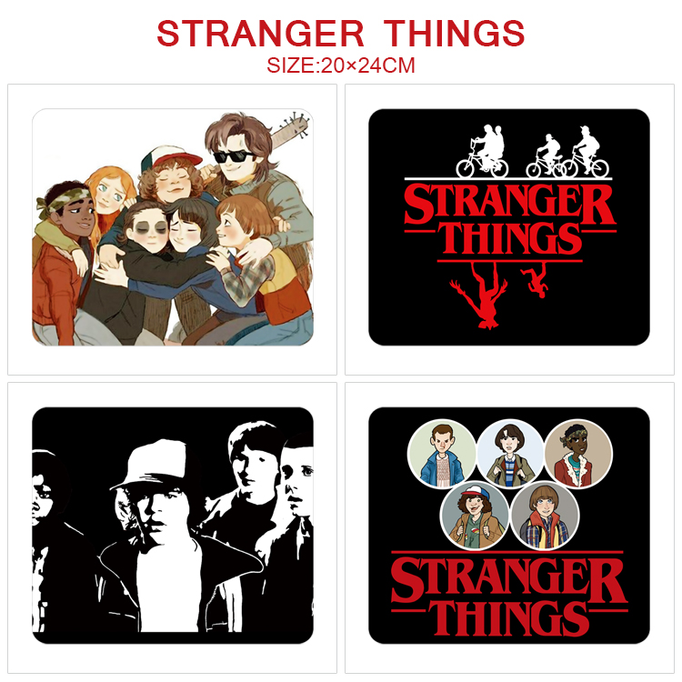 Stranger Things anime deskpad for 5 pcs 20*24cm