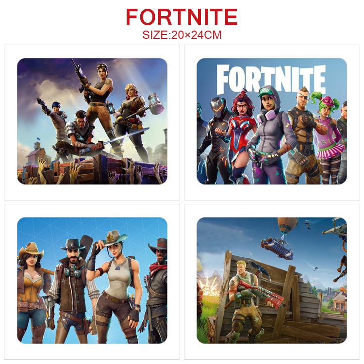 fortnite anime deskpad for 5 pcs 20*24cm