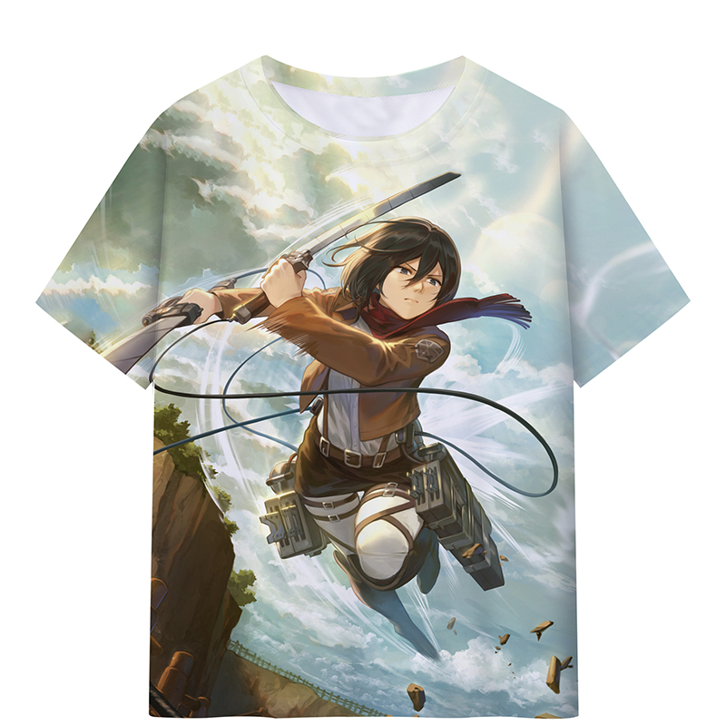 attack on titan anime T-shirt