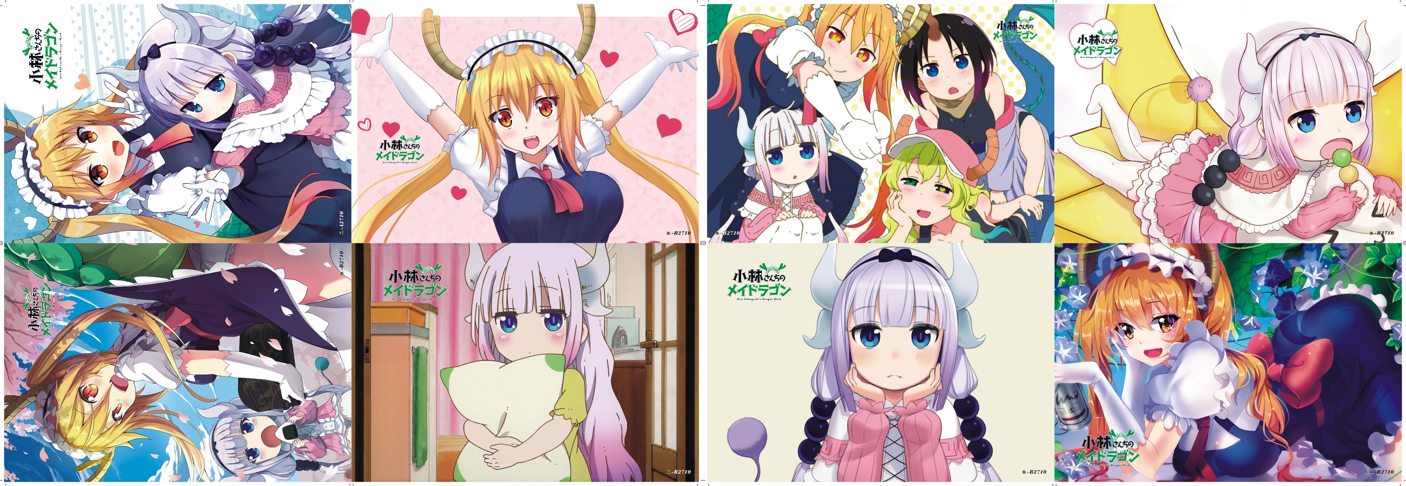 Anime poster price for a set of 8 pcs