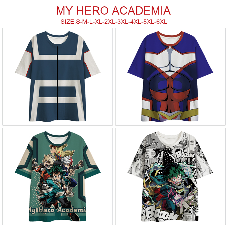 my hero academia anime T-shirt