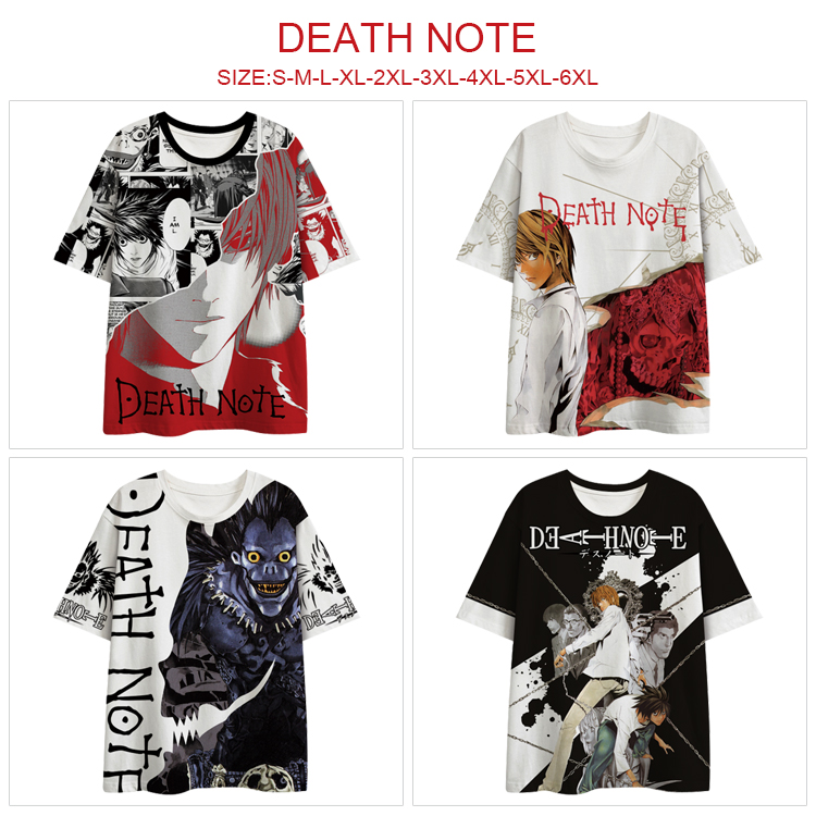 death note anime T-shirt