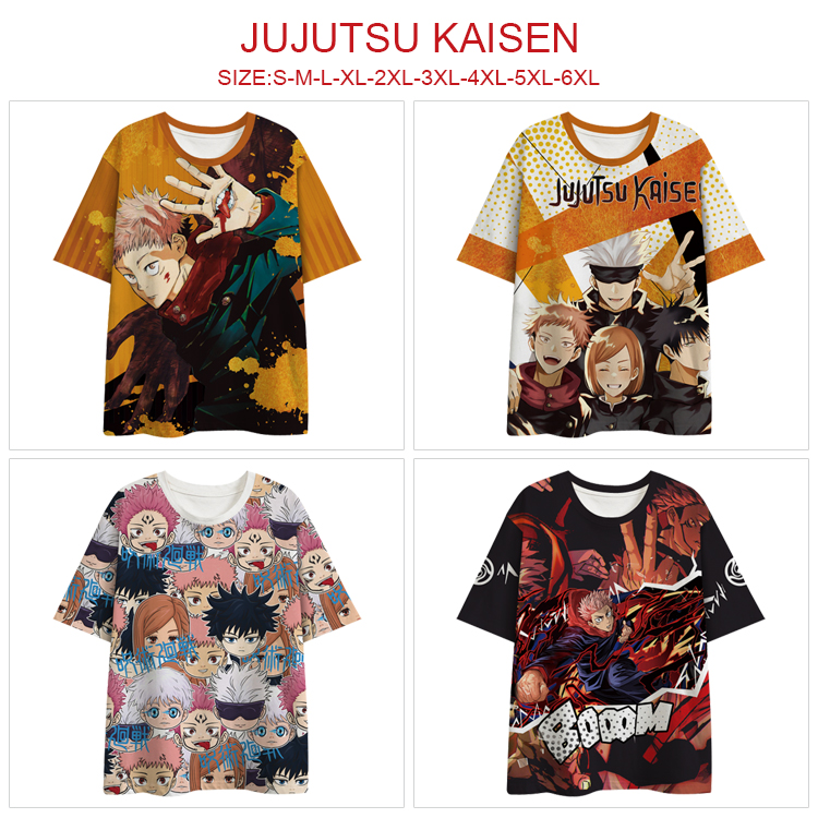 jujutsu kaisen anime T-shirt