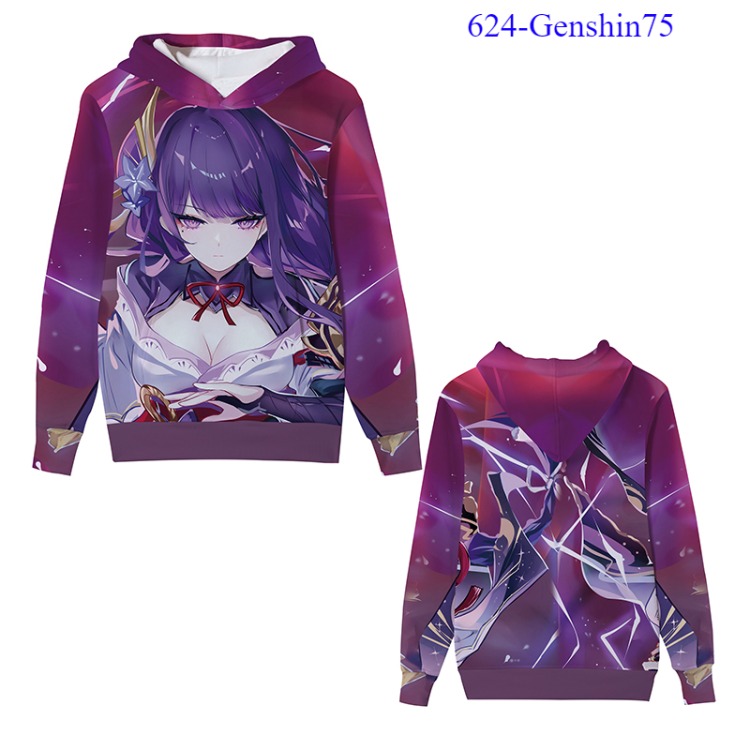 Genshin Impact Noelle anime hoodie