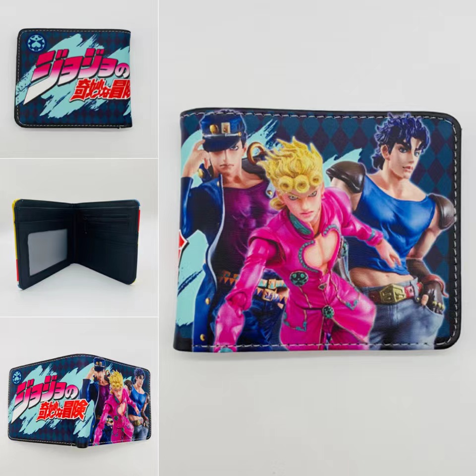 JoJos Bizarre Adventure anime wallet