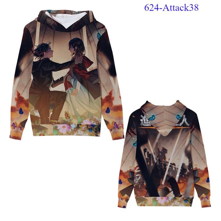 attack on titan anime hoodie