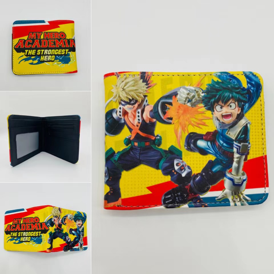 my hero academia anime wallet