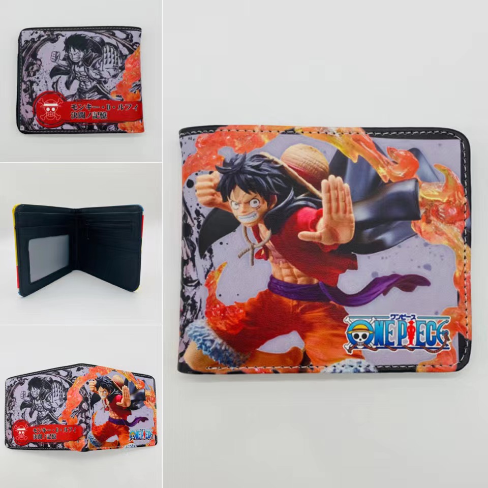 one piece anime wallet