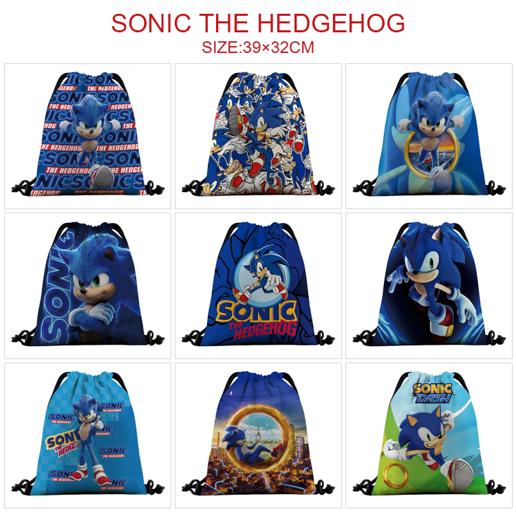 Sonic anime bag