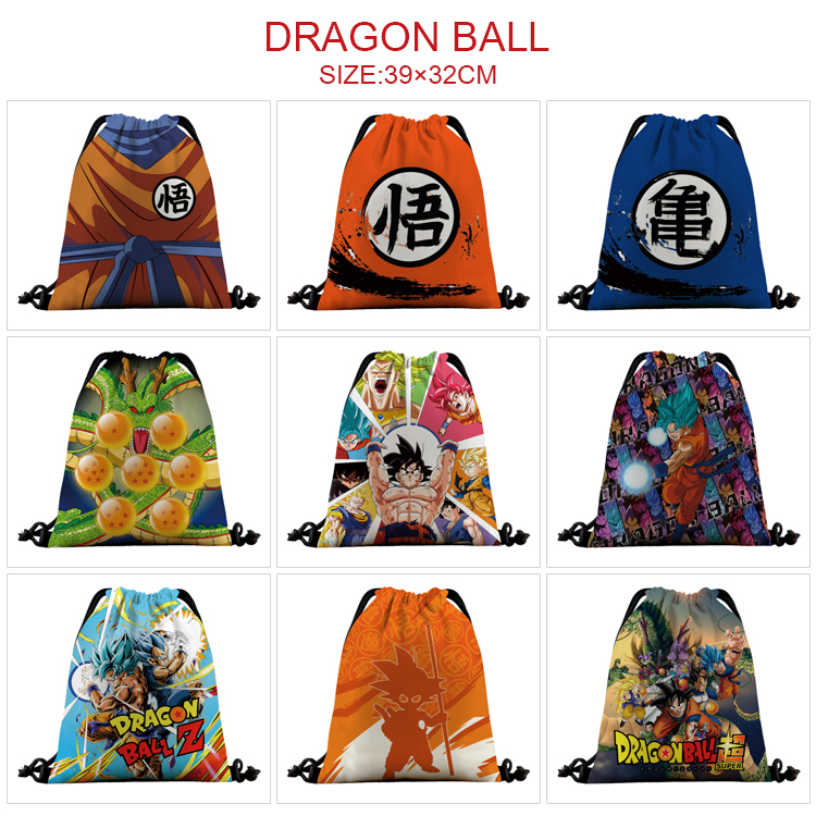 dragon ball anime bag