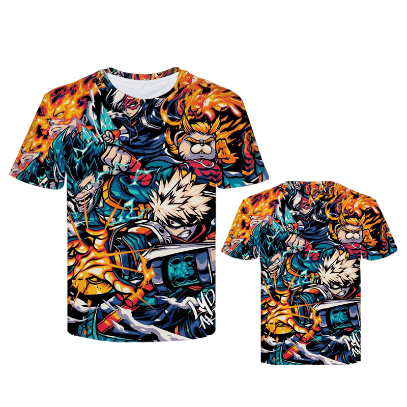 my hero academia anime T-shirt