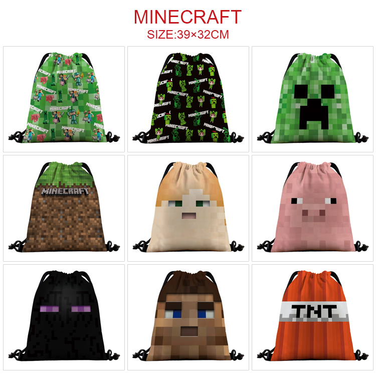 Minecraft anime bag