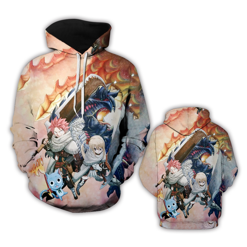 fairy tail anime hoodie