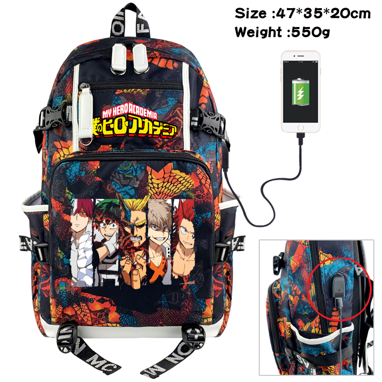 my hero academia anime bag