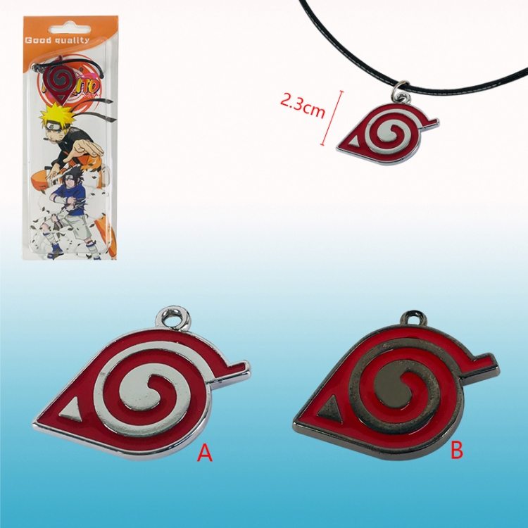 naruto anime necklace