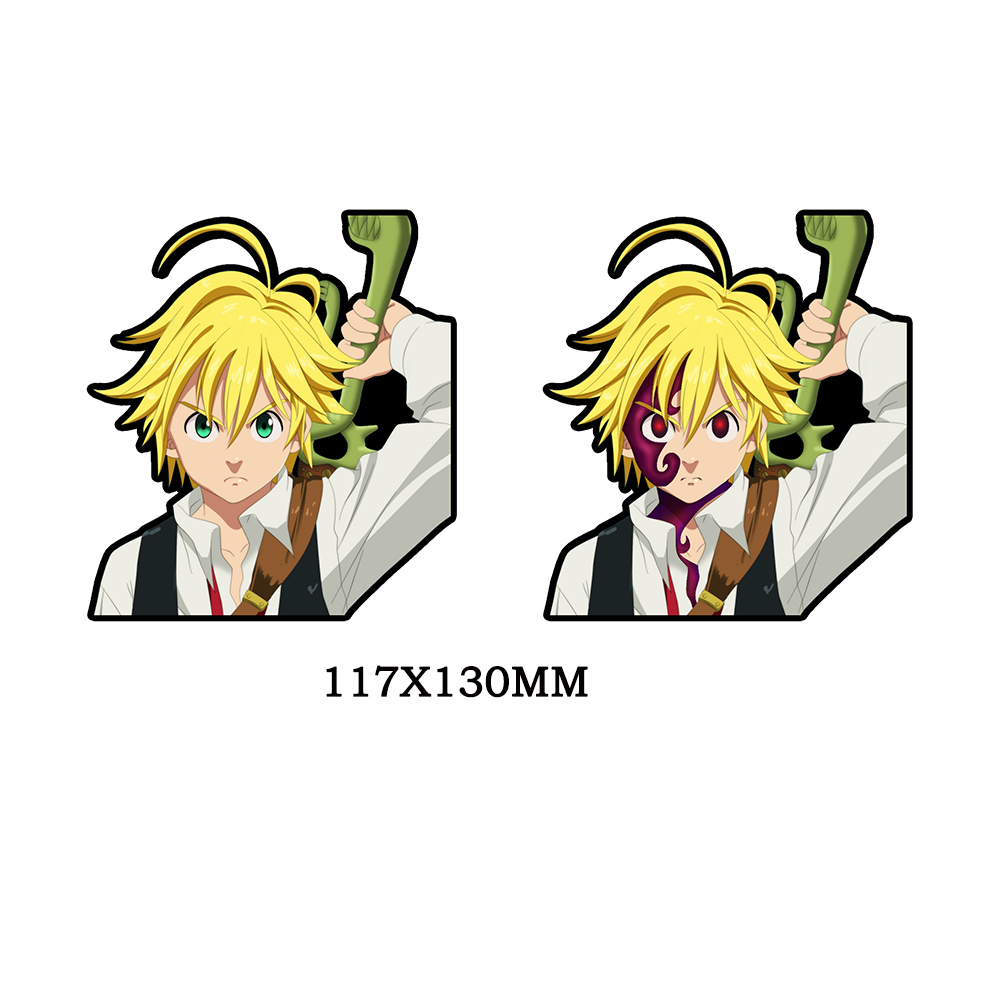 seven deadly sins anine 3d sticker