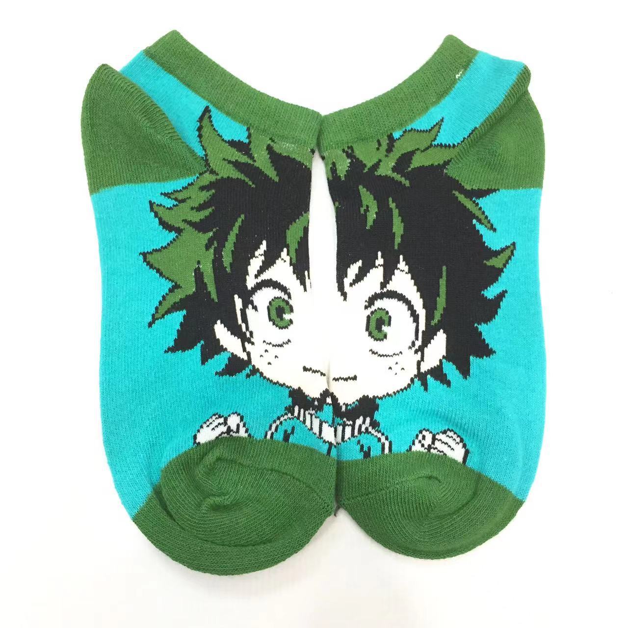 my hero academia anime socks size 34-39cm