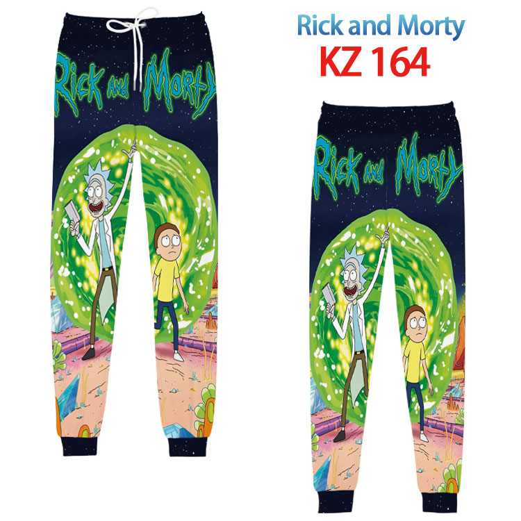 Rick and Morty anime pants