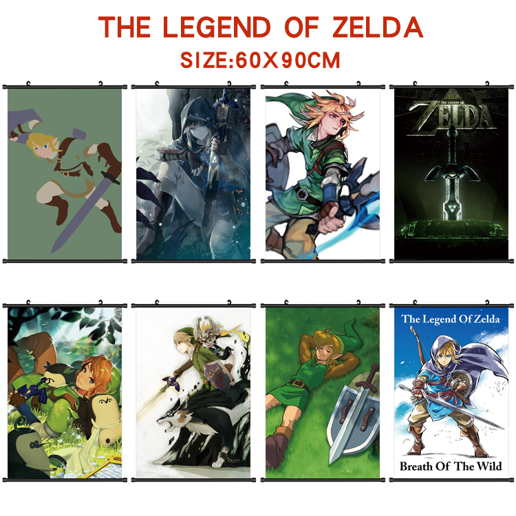 the legend of zelda anime wallscroll 60*90cm