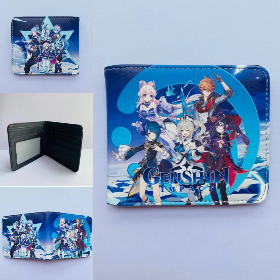 Genshin Impact Noelle anime wallet