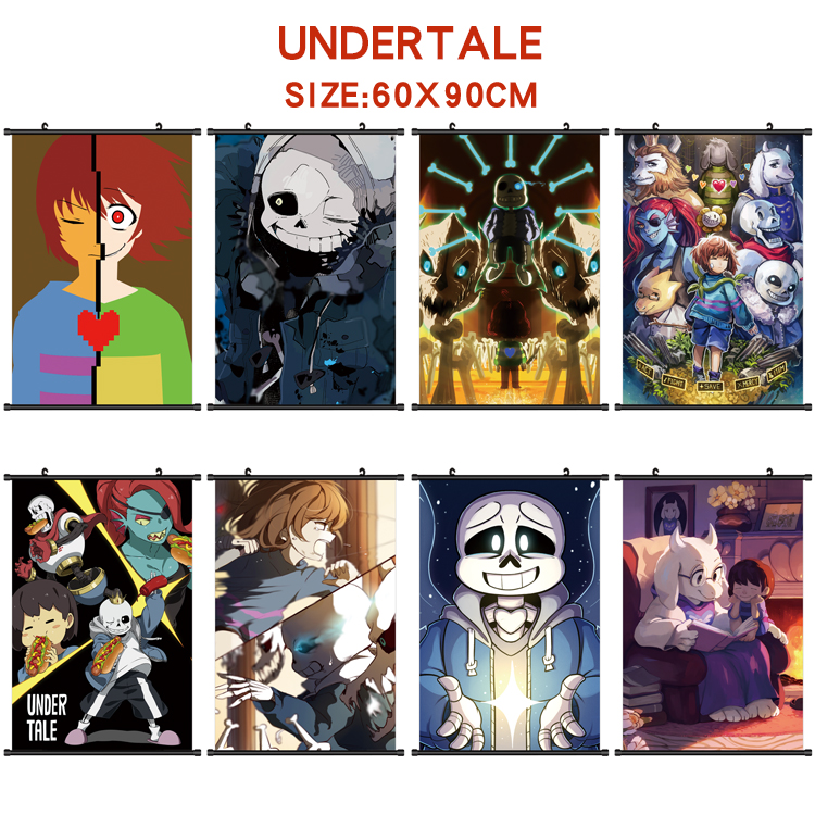 Undertale anime wallscroll 60*90cm